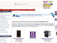 Tablet Screenshot of federalstereo.com